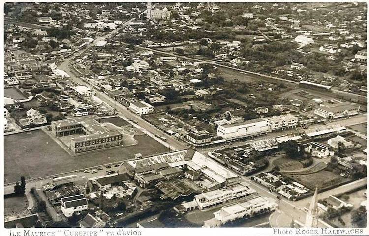 Curepipe Town Centre From the Air