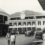 Port Louis – Desforges Street and the Municipal Building – 1952