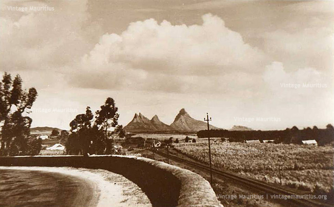 Floreal Curepipe View on Rempart Mountains