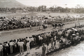 Horse Racing Champ de Mars Band Master winning Princess Anne Plate Port Louis 1958