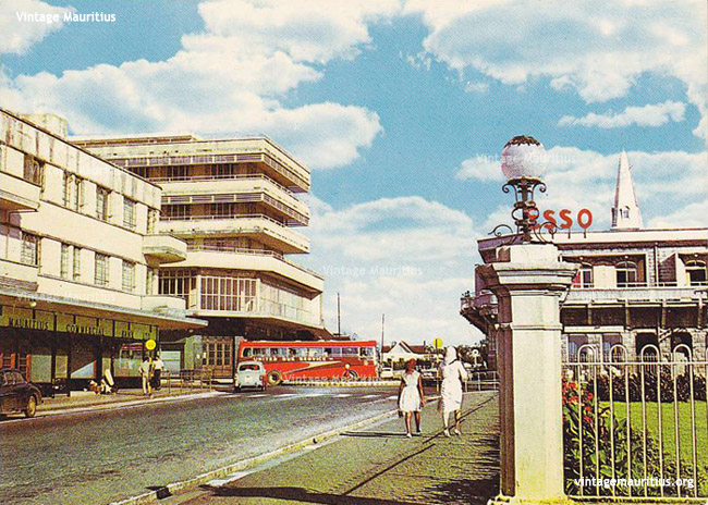 Old Curepipe Royal Road 1970s