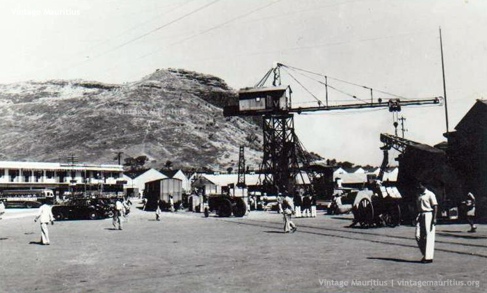 Port Louis Chien de Plombs Labourdonnais Square 1950s