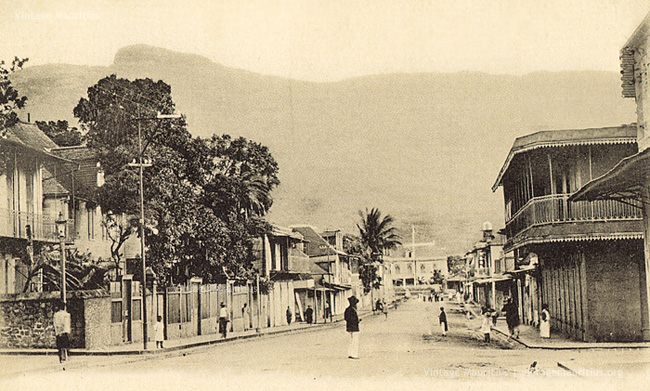 Port Louis - Desforges (SSR) Street - 1911
