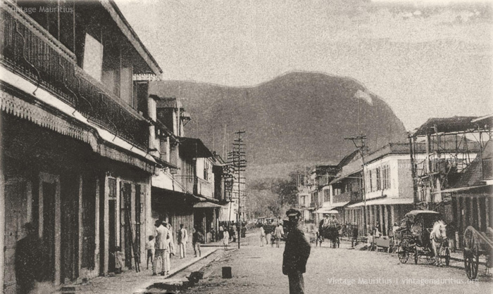 Port Louis - Colonial days - Royal Street - 1923
