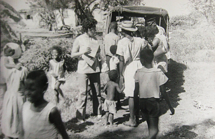 SMF Wife Club Distribution of Toys to Children - 1970s (Courtesy: Mario Bosquet)