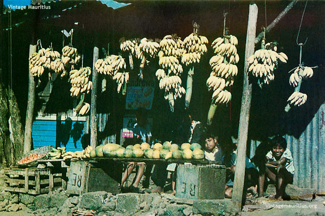Vintage Old Mini Market Childhood Mauritius