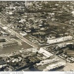 Curepipe – The Town Centre Viewed from the Air – 1940s